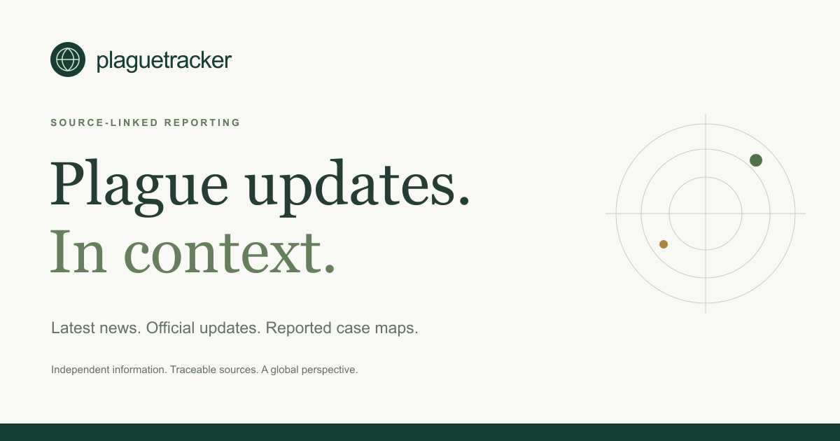 Plague Tracker — Latest News, Official Updates & Case Maps